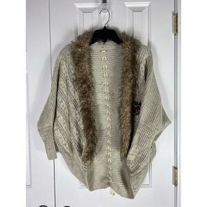 Libby Story Womens Cardigan Size Small